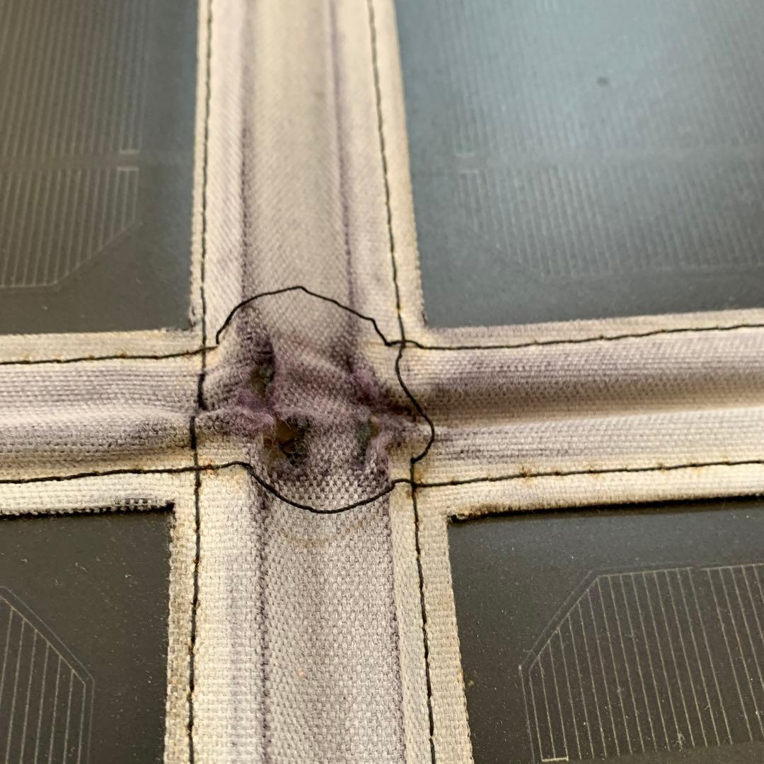 パネル一部破損Smart Tap ポータブル電源 ソーラーパネル対応