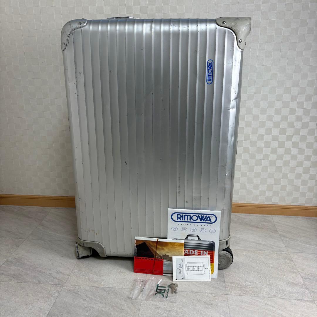 リモワ 931.70 トパーズ『JUMBO』2＋4輪プルタブスーツケース 82L