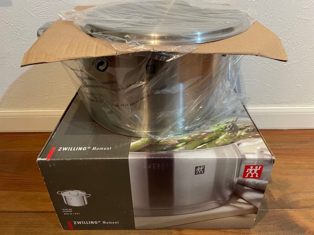 新品　未使用　ZWILLING Moment 両手鍋 大　６Ｌ　ヘンケルス