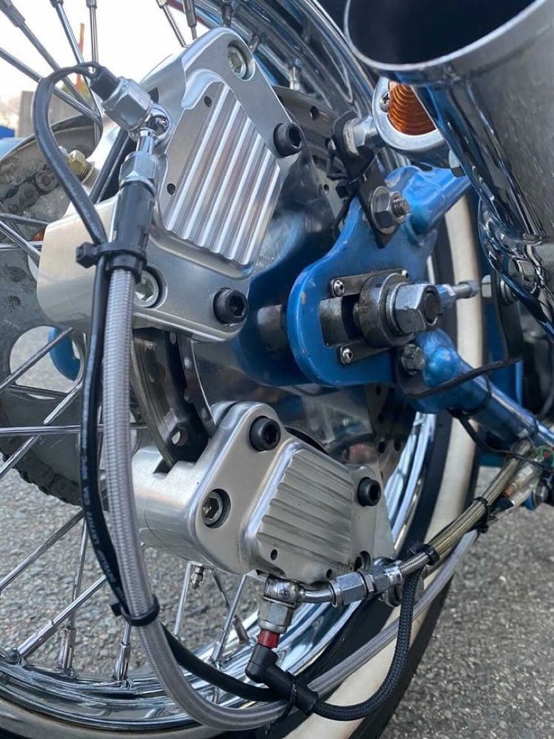 IMF製 リア用 Wキャリパーサポートブラケット 2機がけ