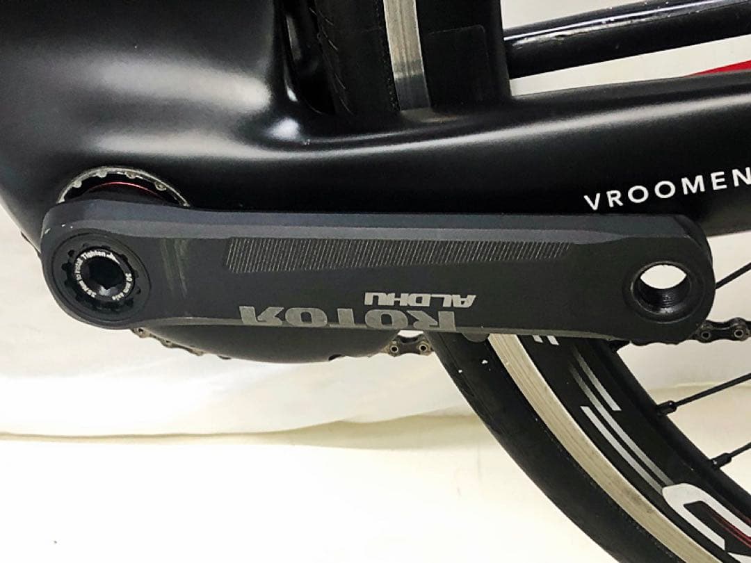 ROTOR ALDHU Q-RINGS 楕円 165mm ショートクランク