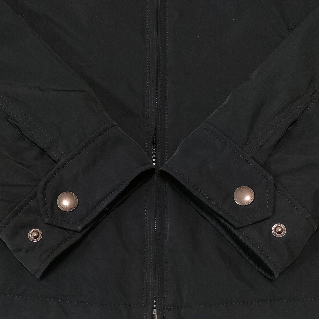 極美品 POLO RALPH LAUREN 中綿 ジップ ジャケット 黒 L