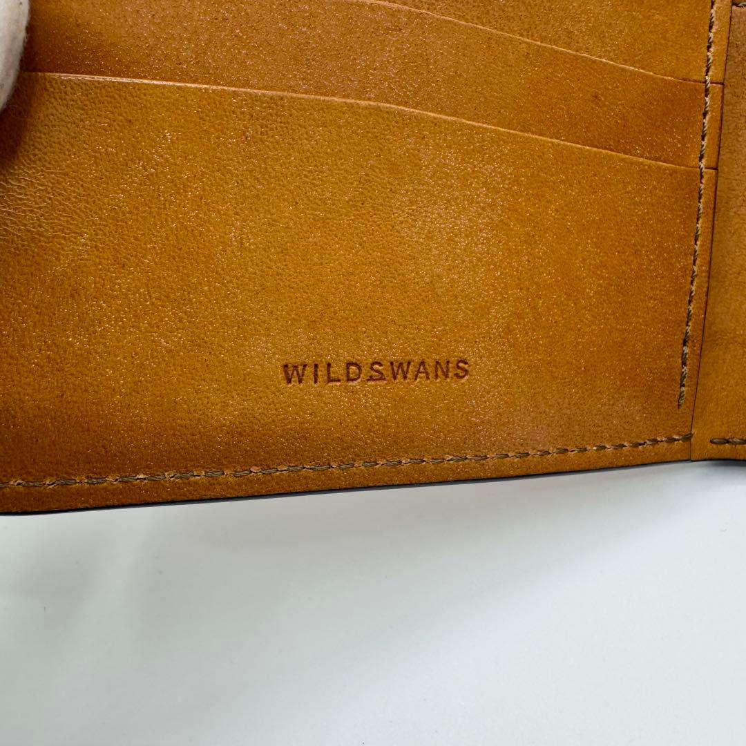 ワイルドスワンズ　二つ折り財布　グラウンダー　フルグレインブライドルレザー