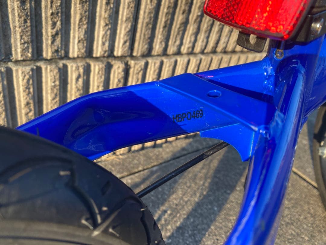 へんしんバイクx14 青　幼児〜小学生まで長く使えるモデルです