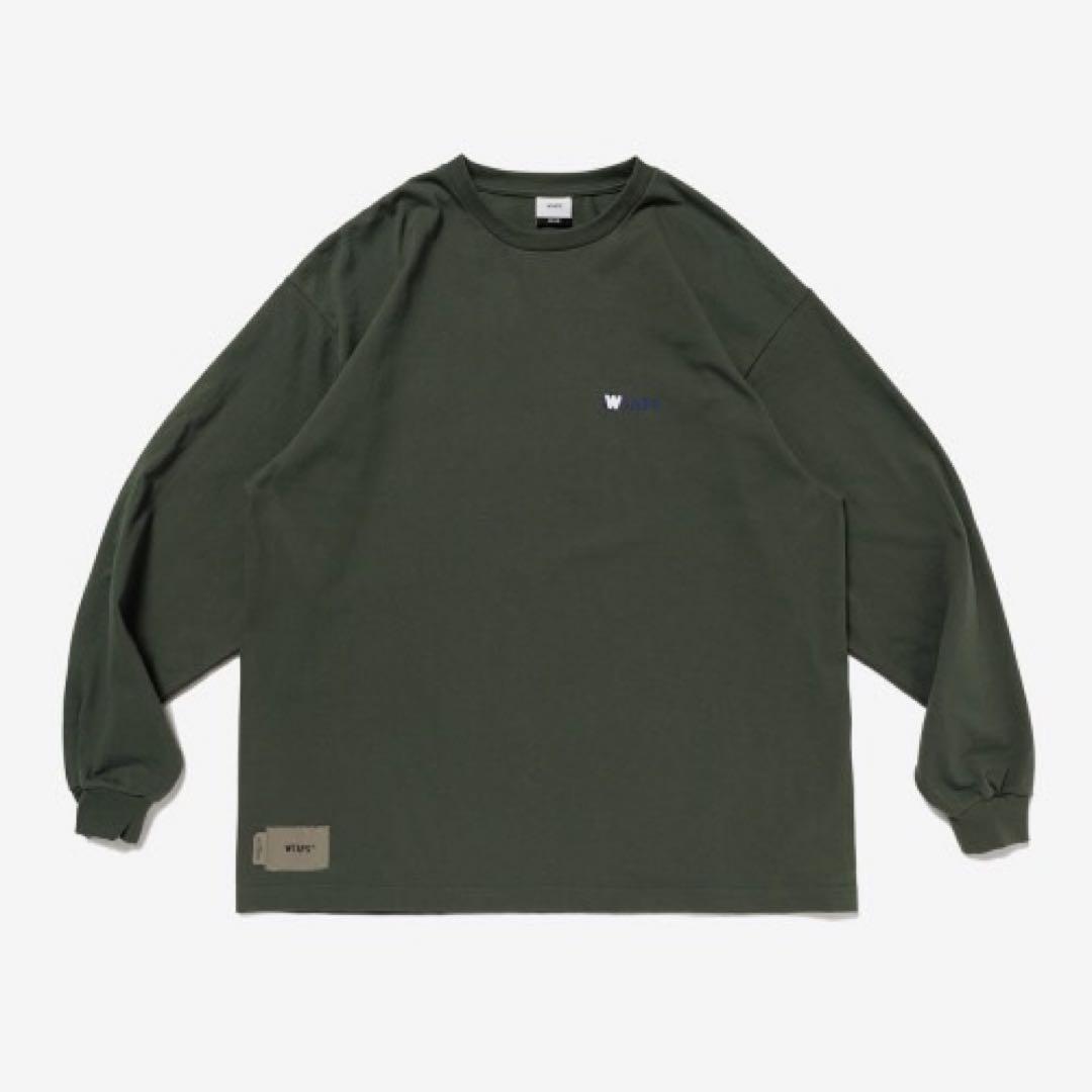 WTAPS オリーブ色 長袖カットソー