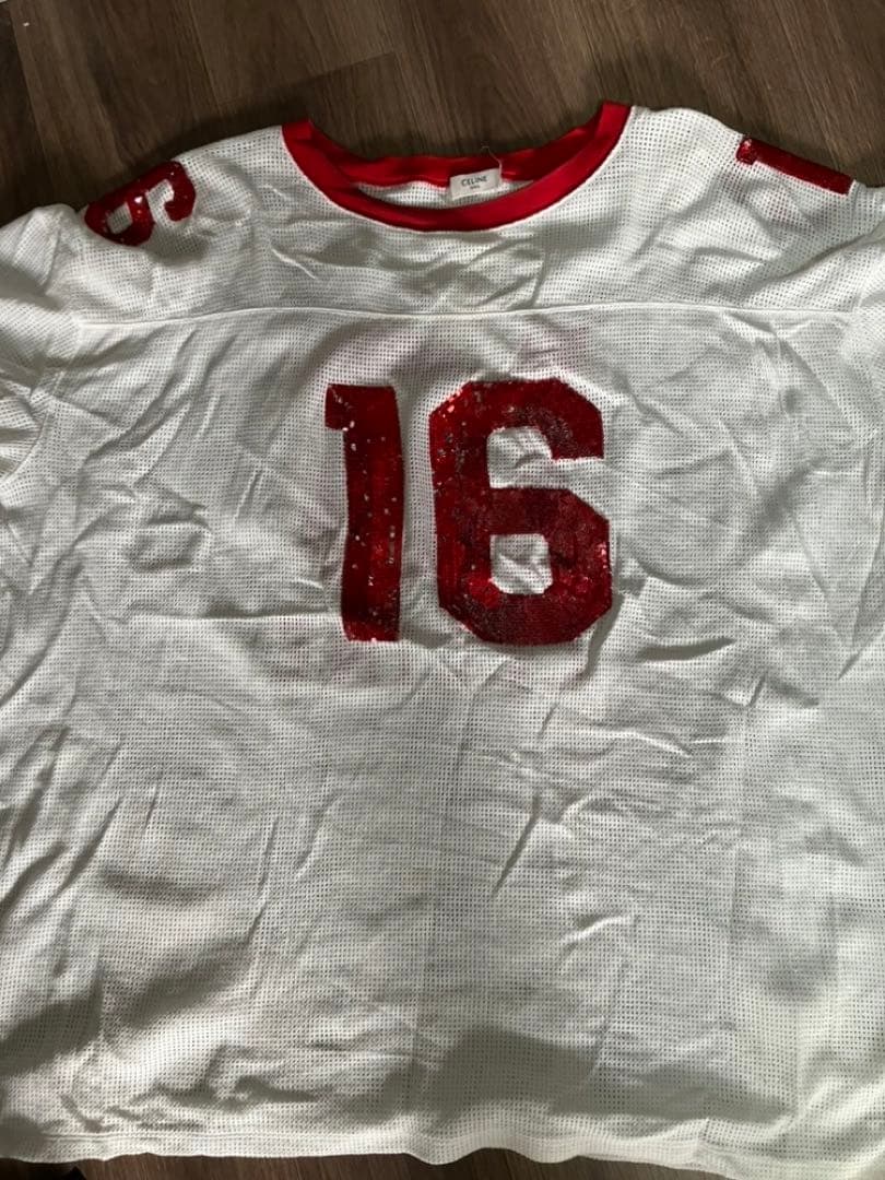 CELINE セリーヌ 16 EMBROIDERED T-SHIRT