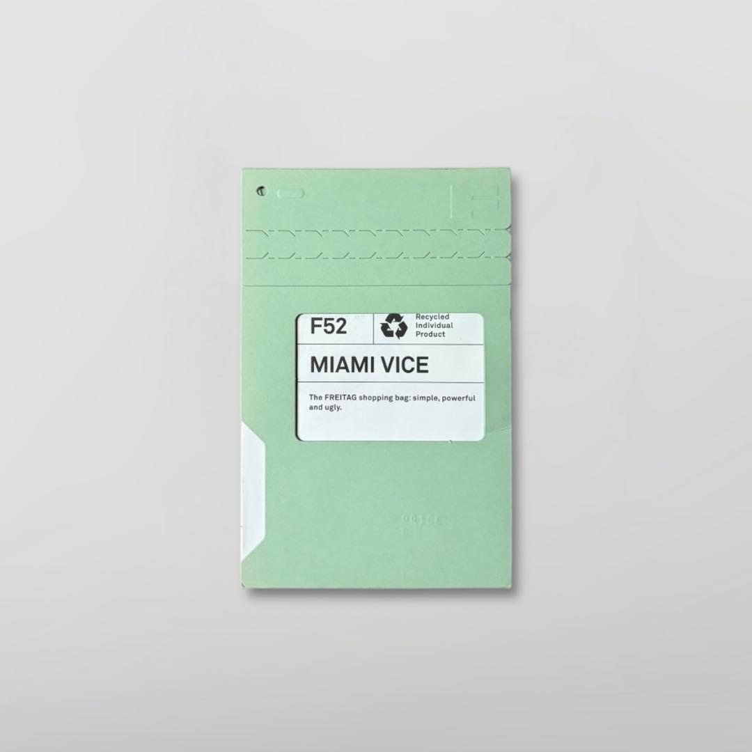 M*.様 F52 MIAMIVICE FREITAG フライターグ マイアミバイ
