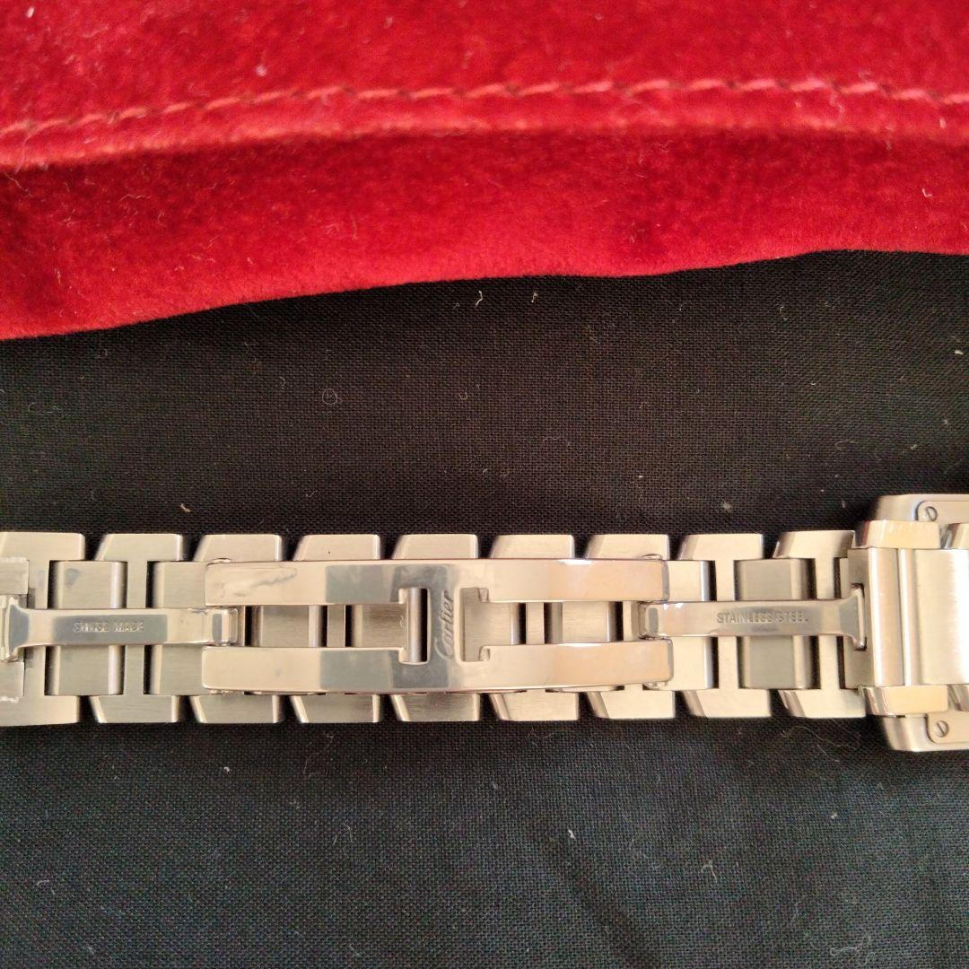 【クリーニング研磨済】 カルティエ タンクフランセーズSM W51008Q3