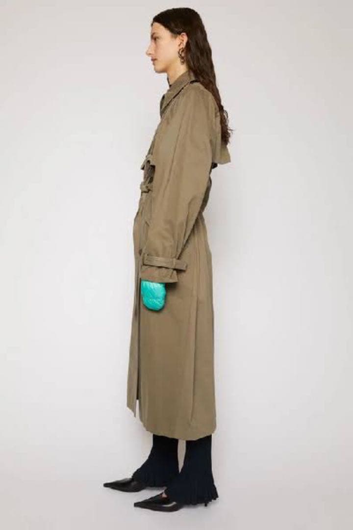Acne Studios ダブルブレスト オーバーサイズ トレンチコート