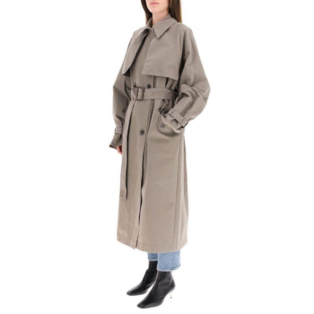 Acne Studios ダブルブレスト オーバーサイズ トレンチコート