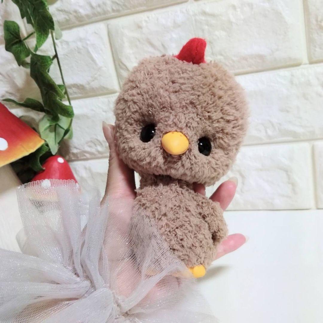 あみぐるみ✽アートドール✽ニワトリのにわちゃん三兄弟✽中サイズ