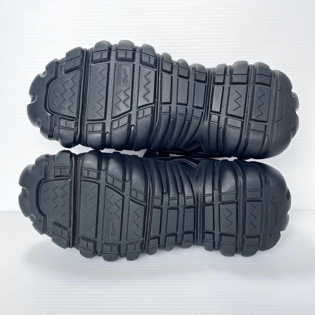 極美品✨ オニツカタイガー デンティグレ LS オールブラック 28cm