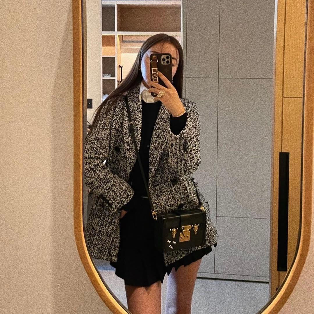 sheller シェリエ ツイード ジャケット