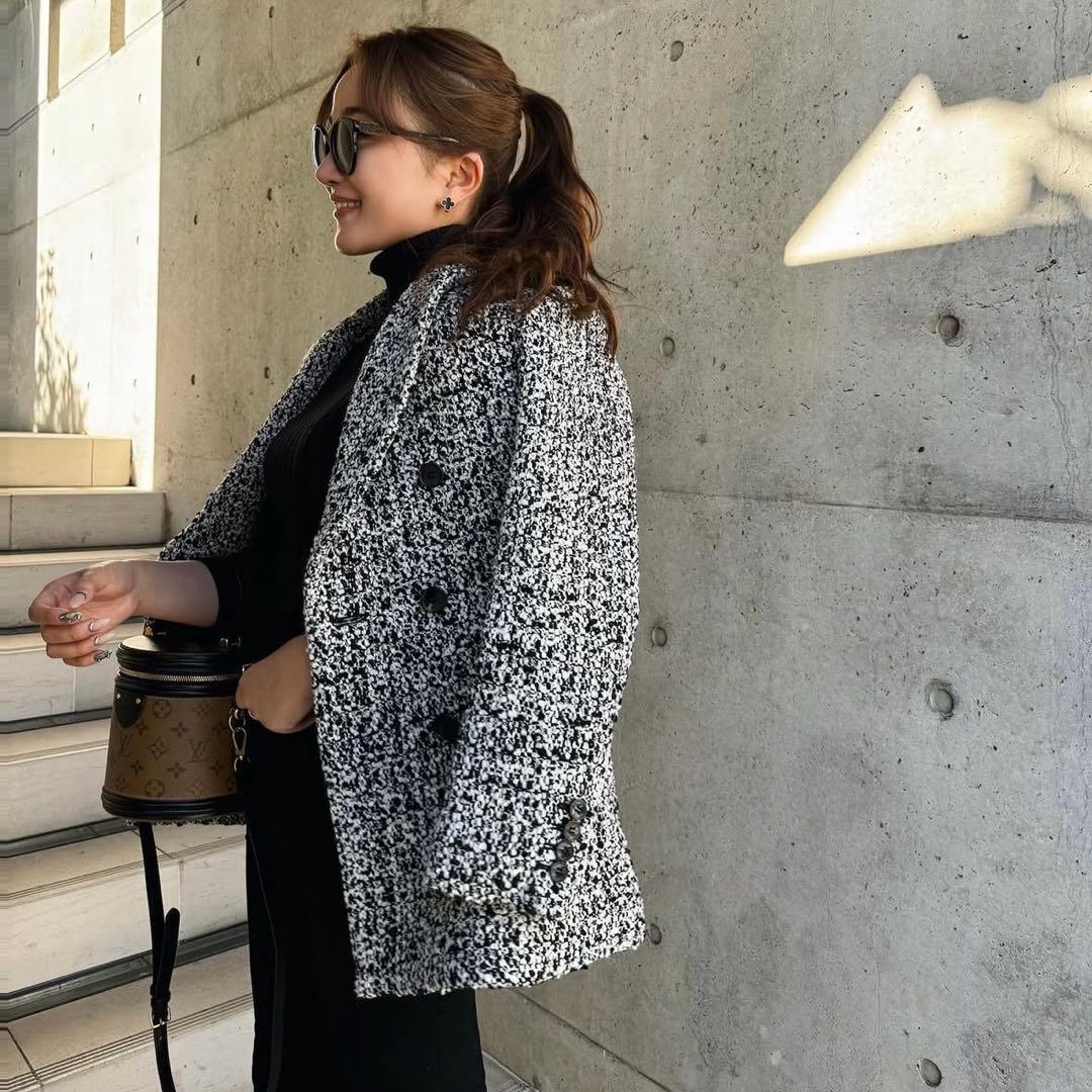 sheller シェリエ ツイード ジャケット