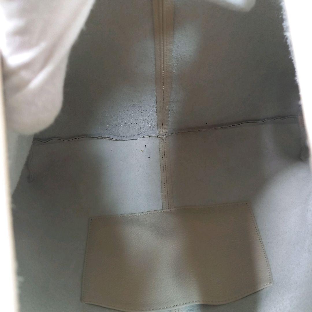 北欧、暮らしの道具店 別注 AULENTTI レザートートバッグ オフホワイト