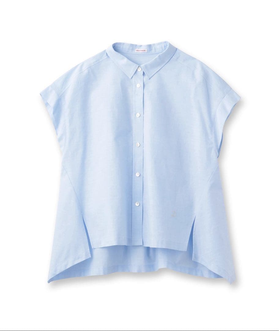 未使用品【DRESSTERIORドレステリア】バックフレアオックスシャツ