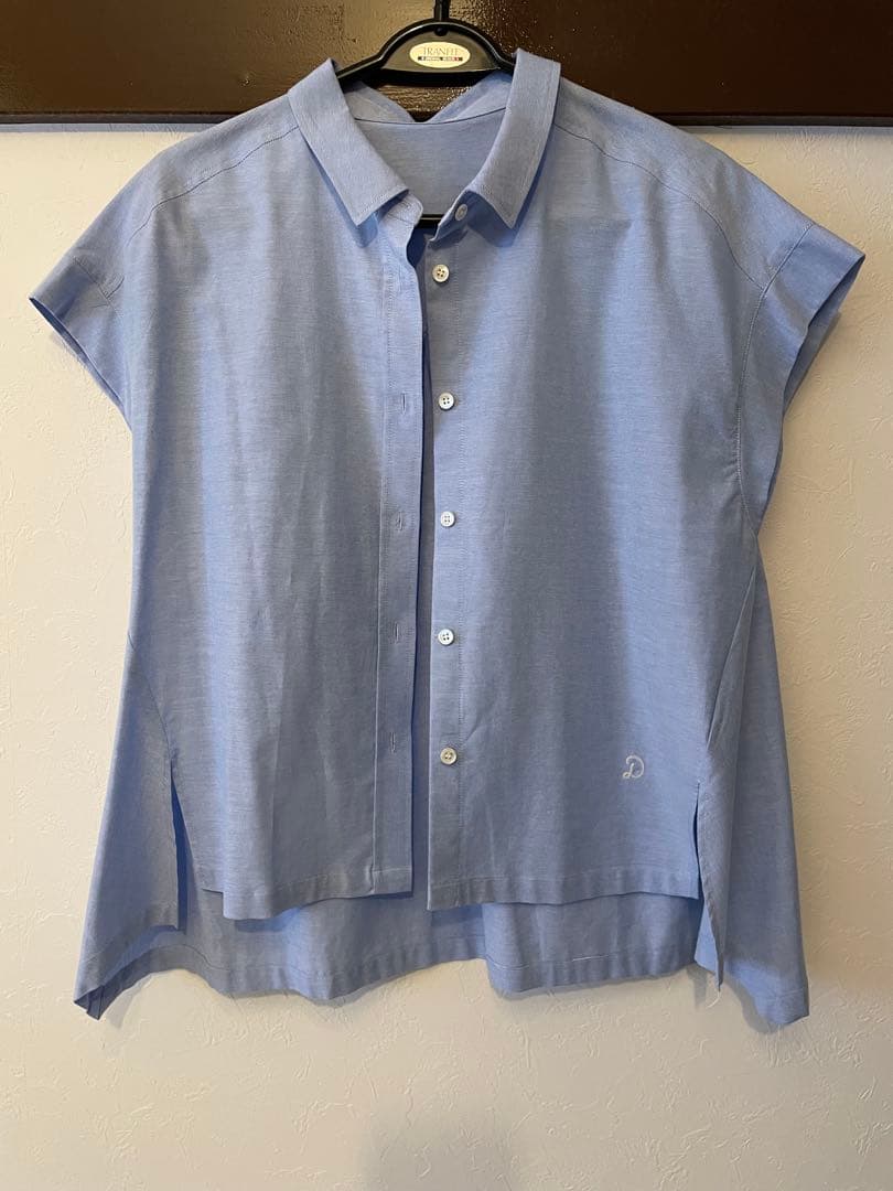 未使用品【DRESSTERIORドレステリア】バックフレアオックスシャツ