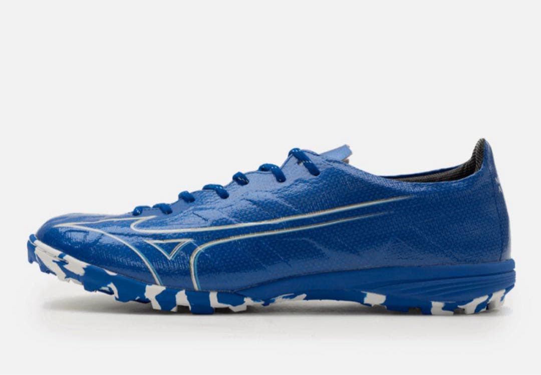 新品 26.5cm ミズノ アルファ プロ AS TF 青