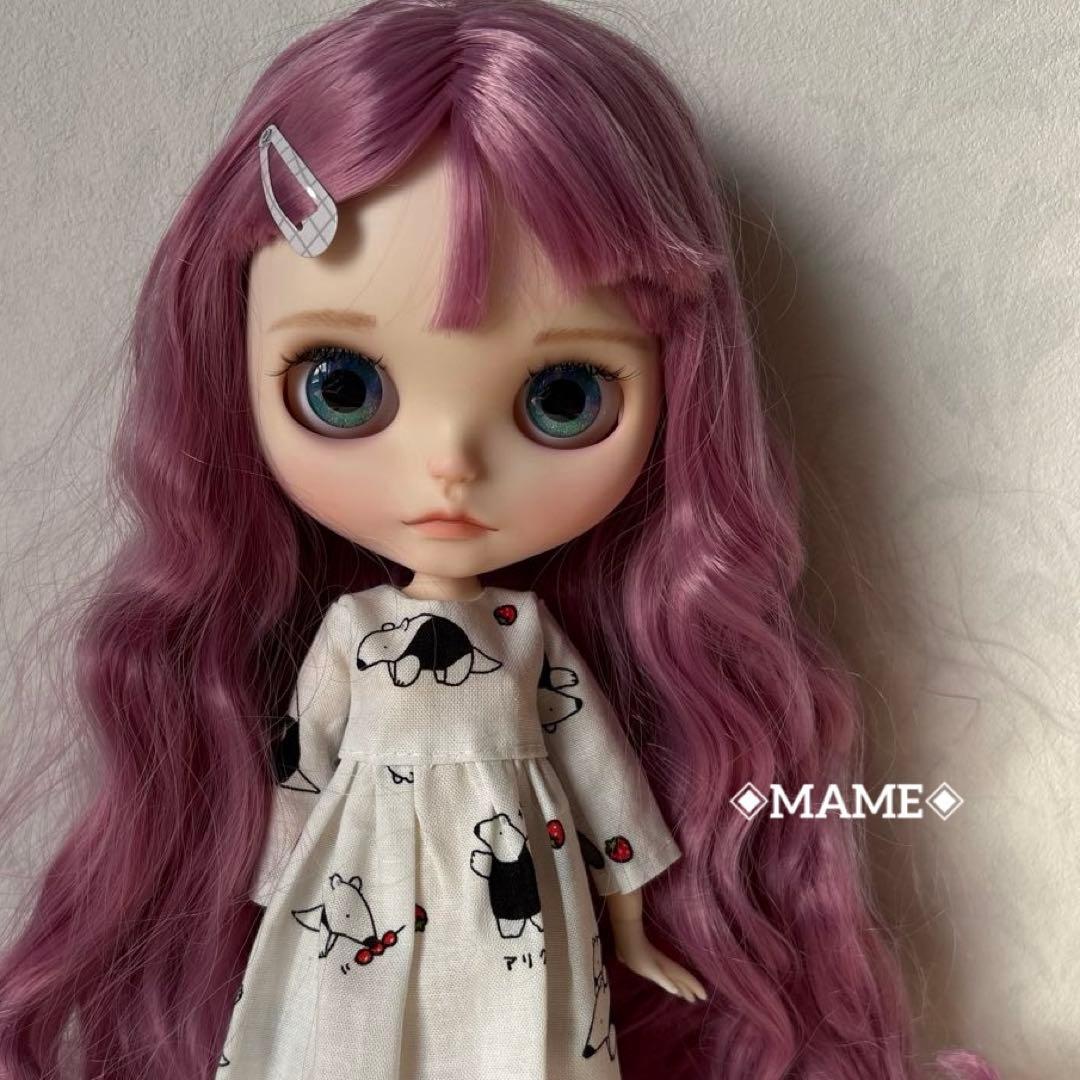 アイシードールカスタム ♡白肌・スモーキーパープル♡