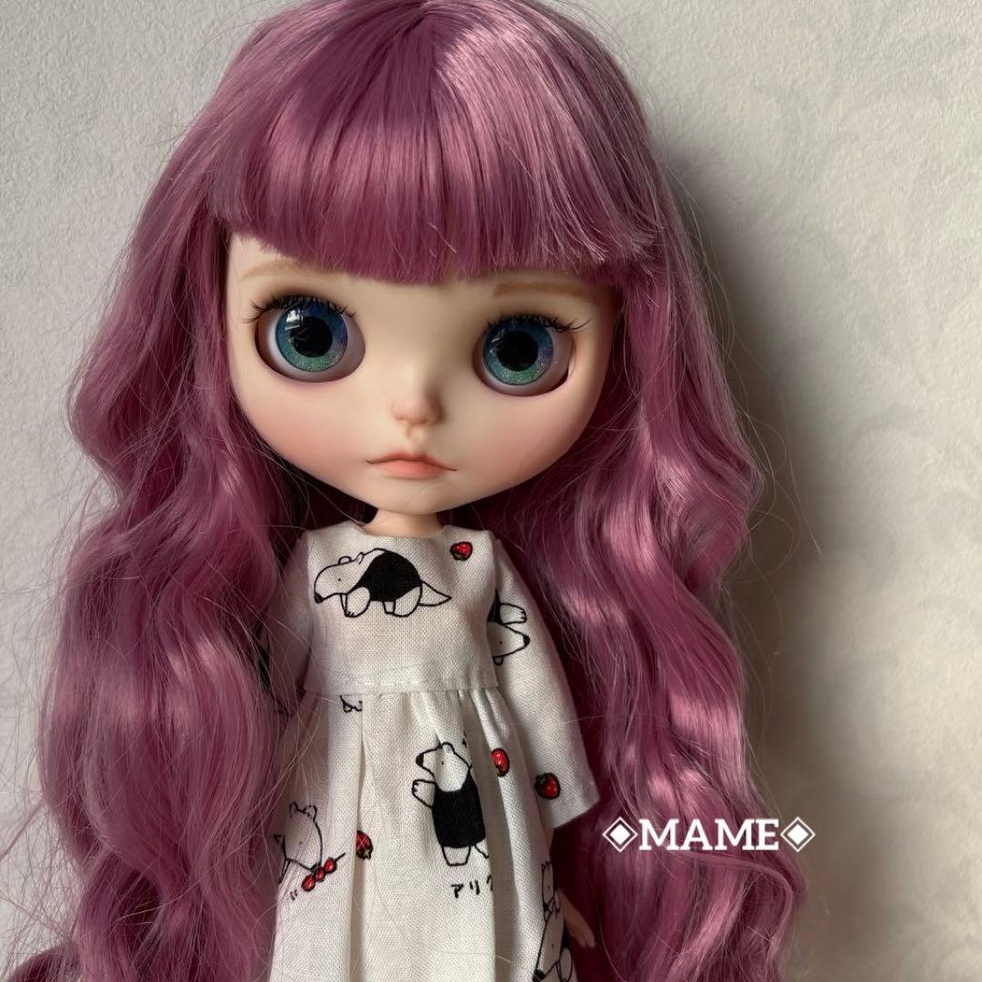 アイシードールカスタム ♡白肌・スモーキーパープル♡