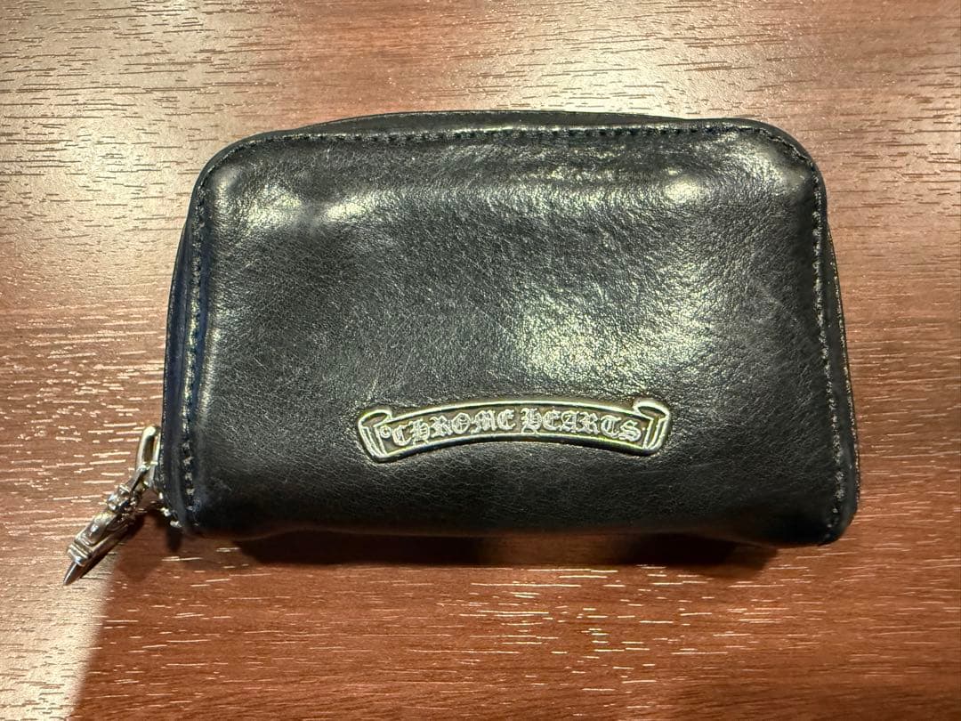 クロムハーツ CHROME HEARTS レザーケース 小銭入れ 財布