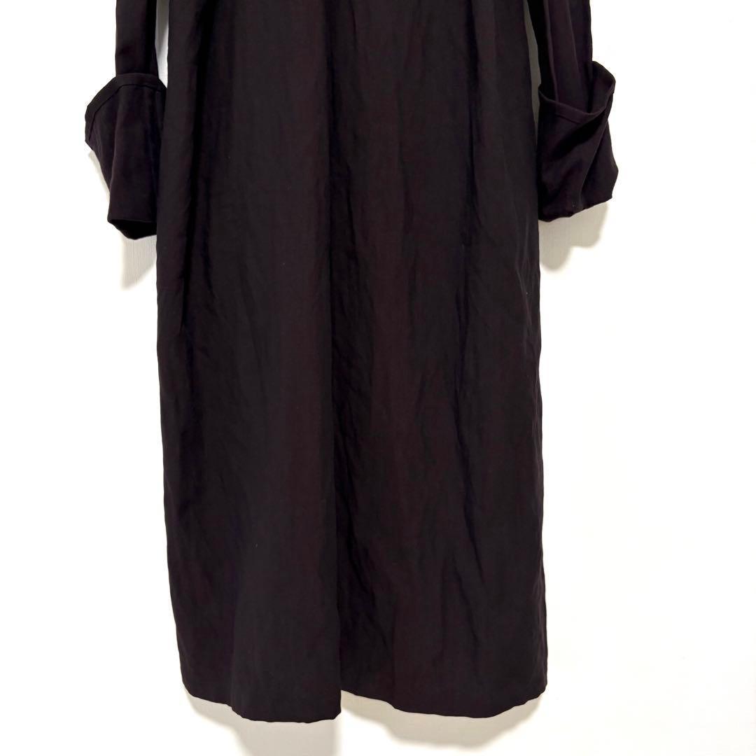 ワイズ ヨウジヤマモト 大きいサイズ ロングコート 折り返しデザイン モード