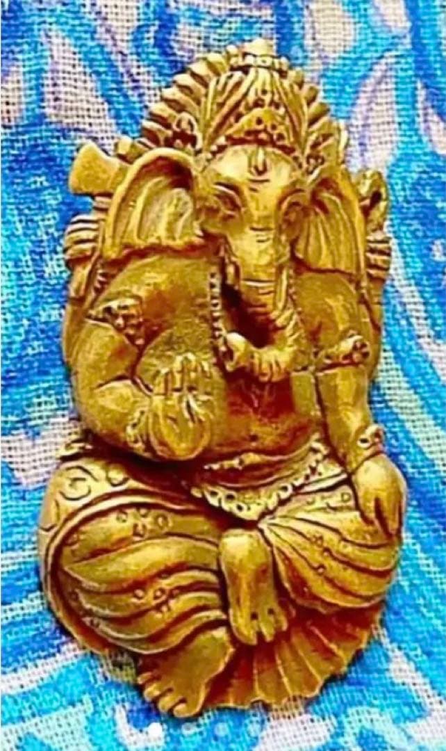 金運爆上げ　特別祈祷　金運を呼ぶ！純銅製タイ製ガネーシャ　ネックツリータイプ