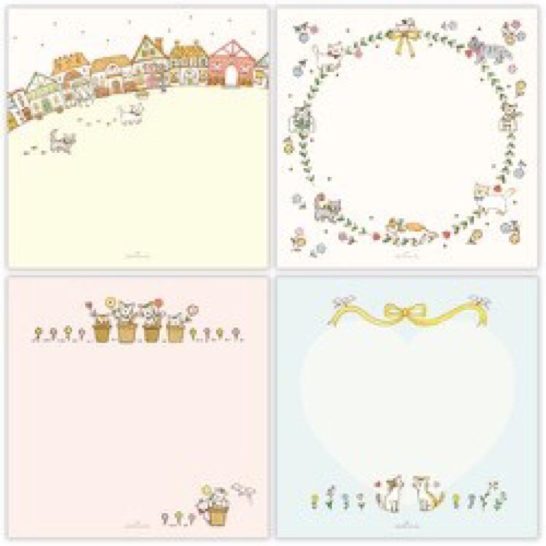ホールマーク　Tiny Animal Tale  メモパッド　全4種