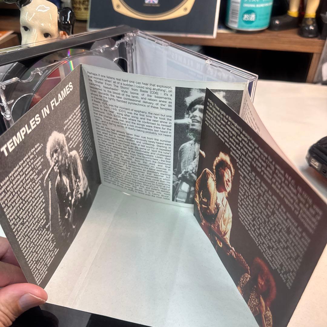 美品6CD★BOB DYLAN TEMPLE IN FLAMES