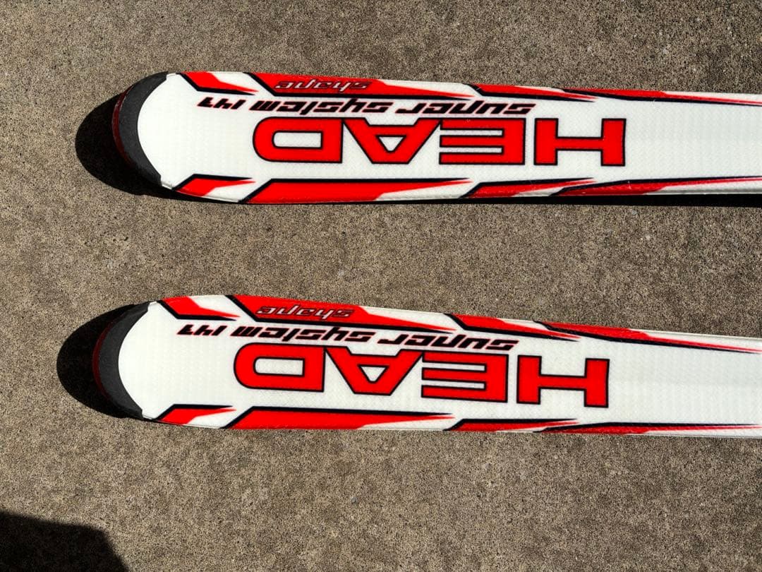 HEAD Super Shape 147cmスキーセット