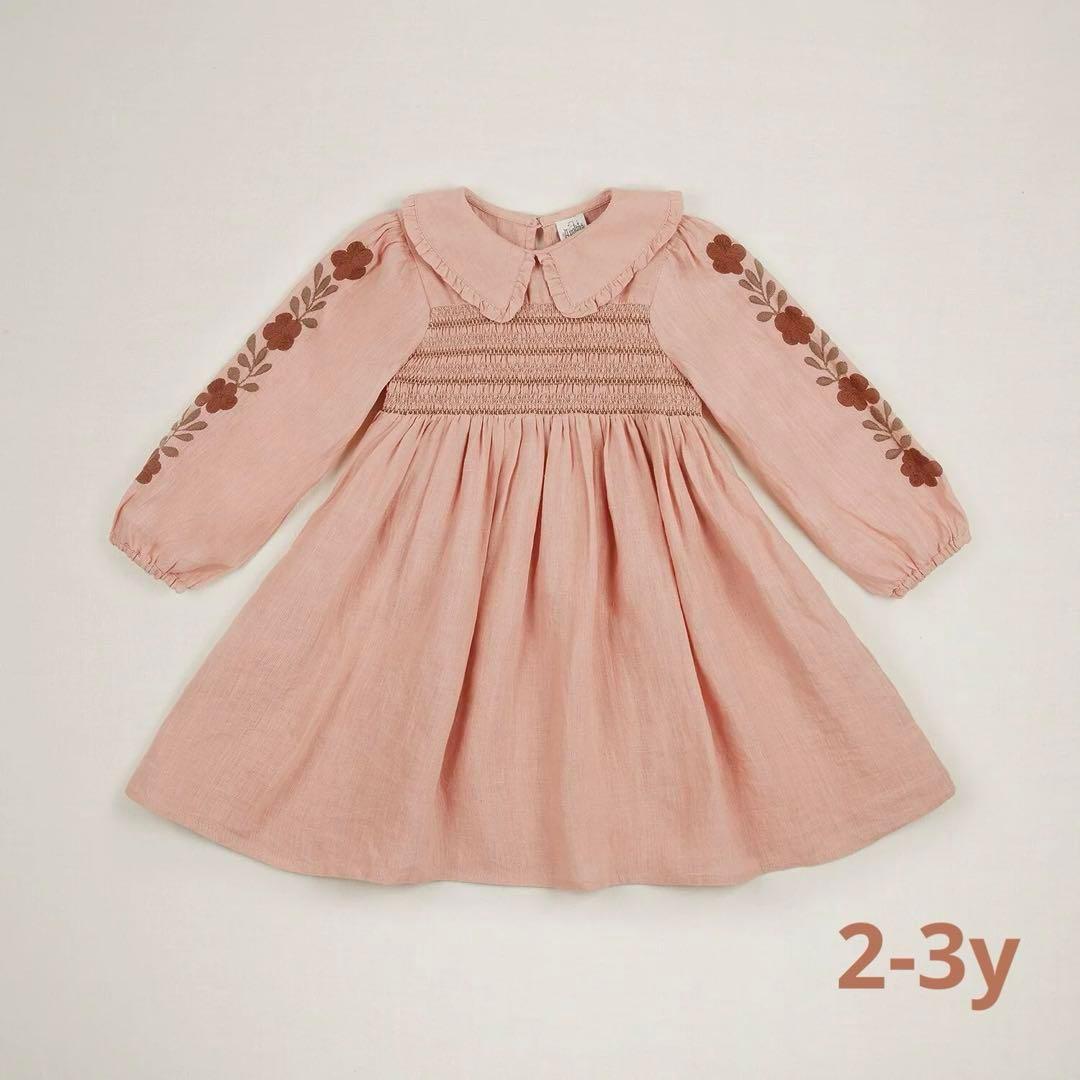 Apolina Nancy Dress 2-3y ピンク　ワンピース