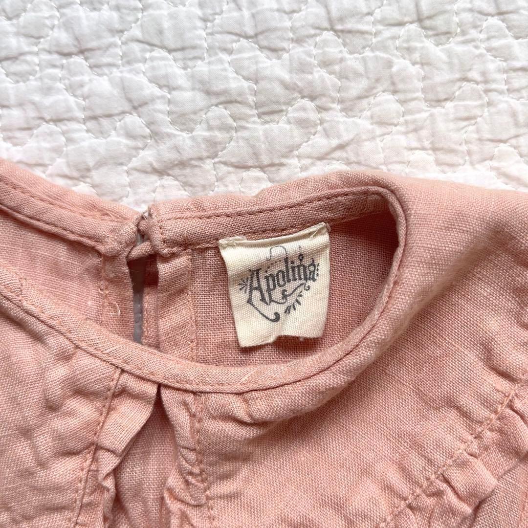 Apolina Nancy Dress 2-3y ピンク　ワンピース