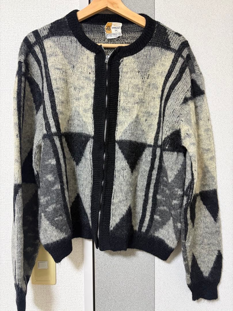 TOWNCRAFT タウンクラフト　モヘア　カーディガン