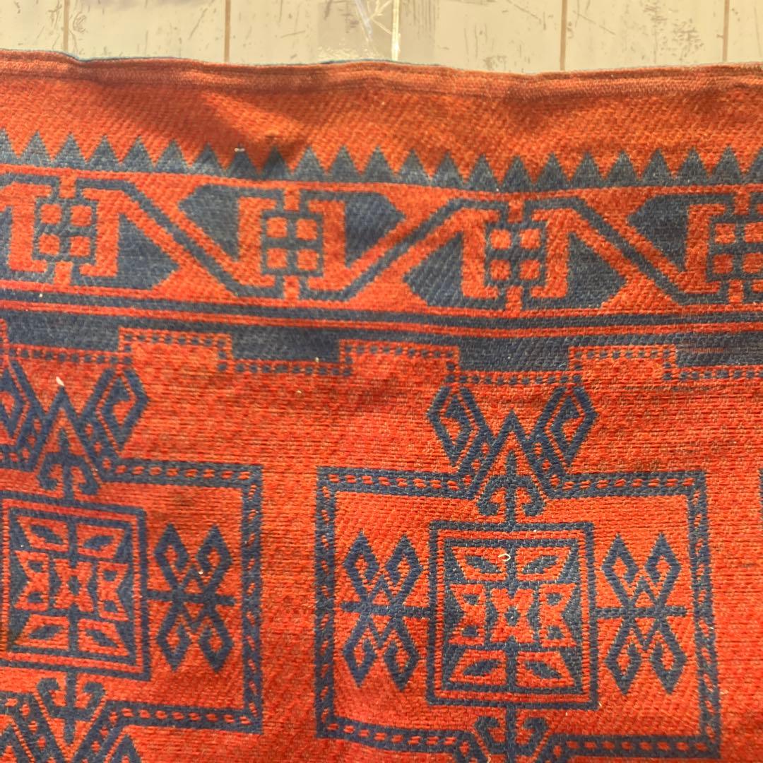 幾何学模様 ラグ トライバル カフカス地方 キリム ビンテージ ヴィンテージ