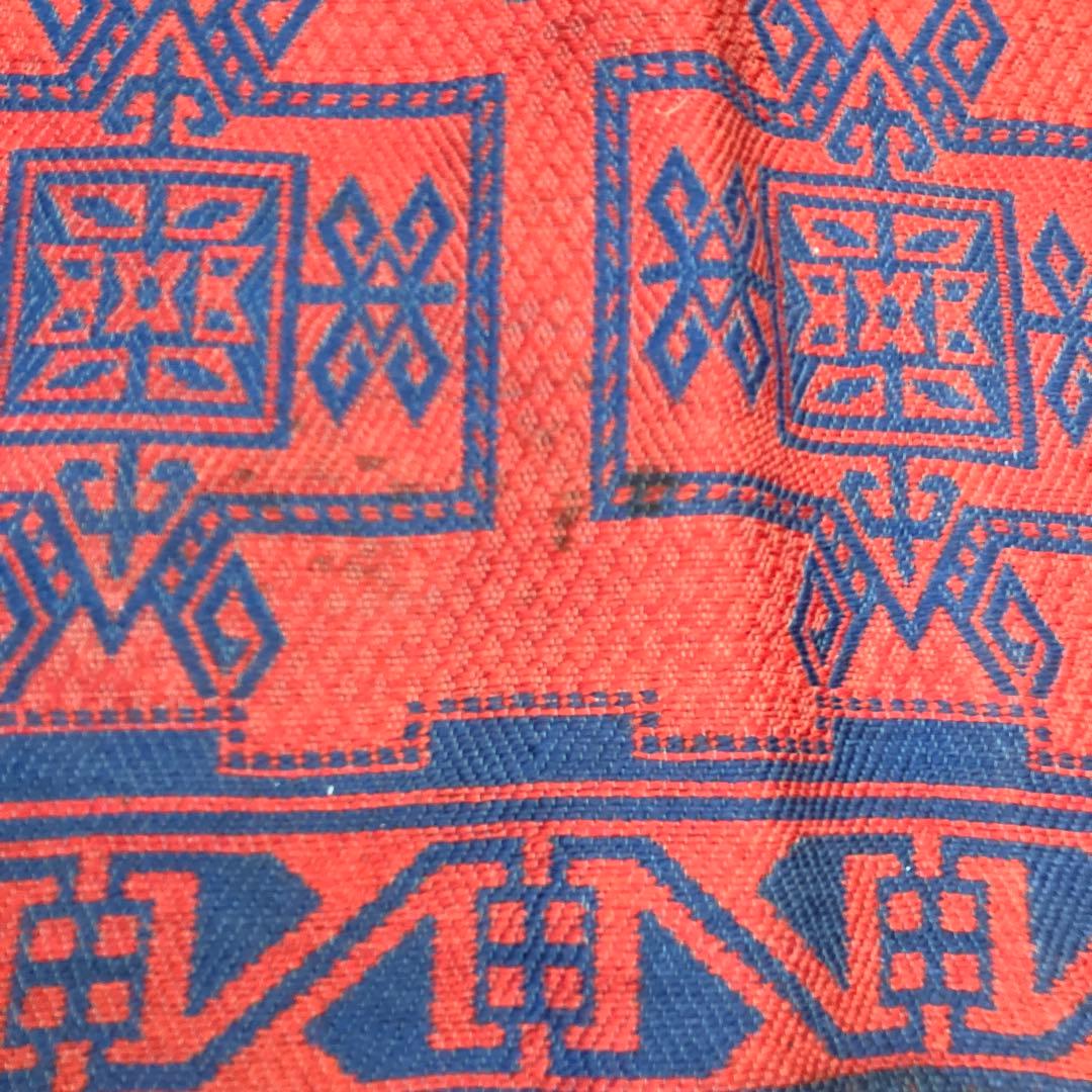 幾何学模様 ラグ トライバル カフカス地方 キリム ビンテージ ヴィンテージ