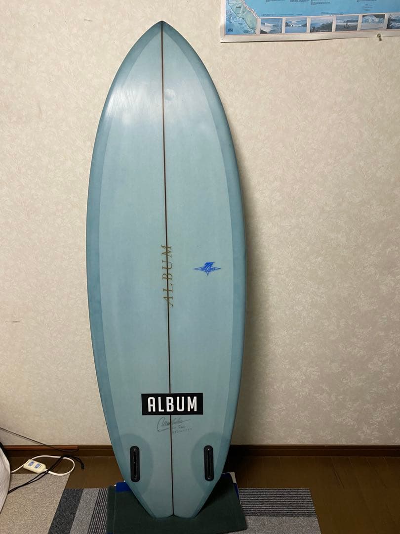 ALBUM surfboard Twins man 手渡し