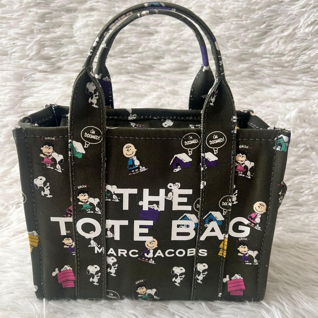 【極美品】マークジェイコブ SNOOPY スヌーピー トートバッグ 2way