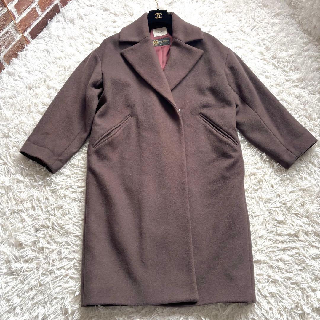 ✨美品✨IENA　オーバーチェスターコート　マンテコ　コクーン　38　イエナ