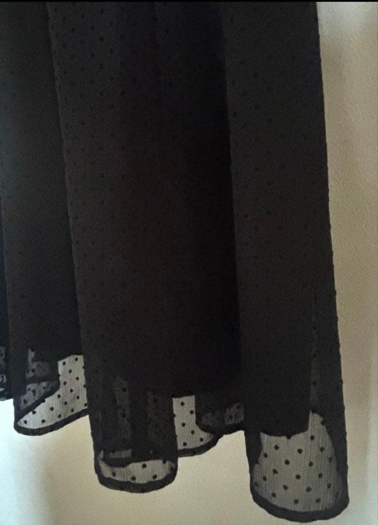 完売☆ほぼ未使用 23区 applaudir 黒　ロング　ドレス　ワンピース