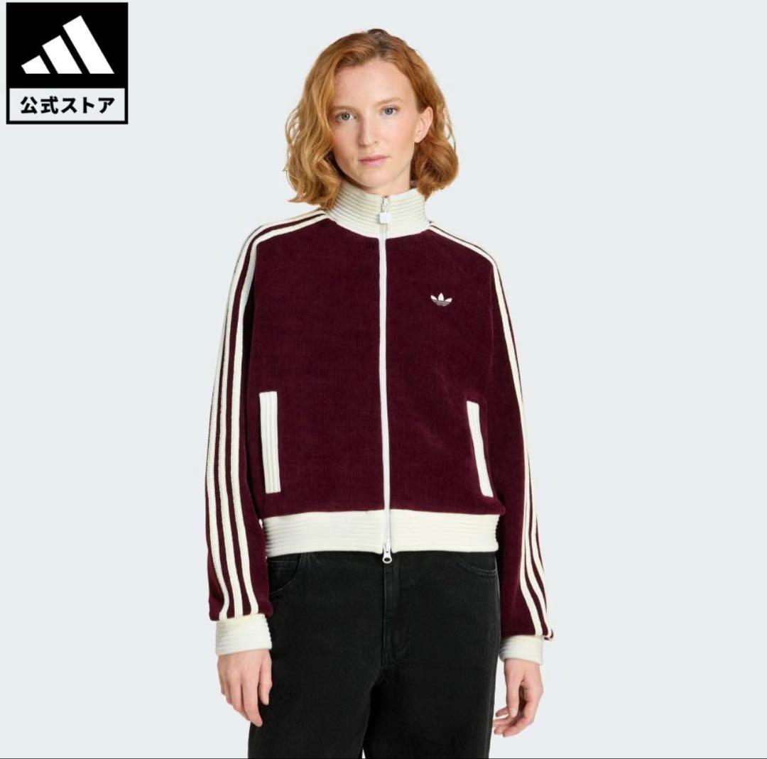 アディダス オリジナルス ベロア ニット トラックトップ　XS