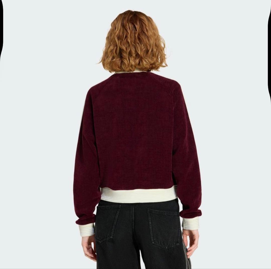 アディダス オリジナルス ベロア ニット トラックトップ　XS