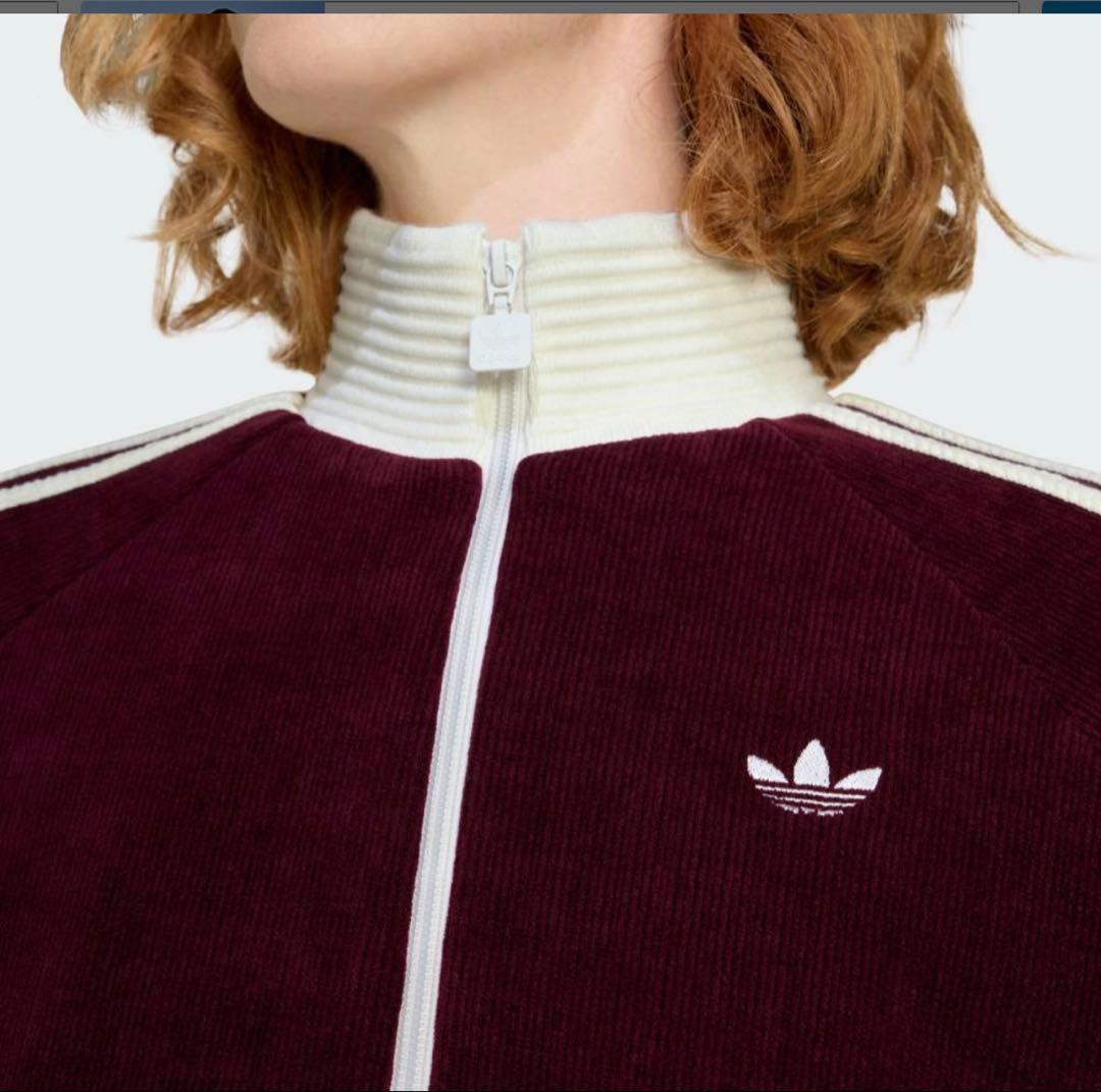 アディダス オリジナルス ベロア ニット トラックトップ　XS