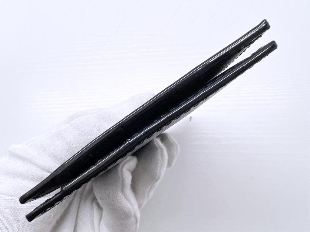 未使用保管　valextra　ヴァレクストラ　マネークリップ　ネイビー