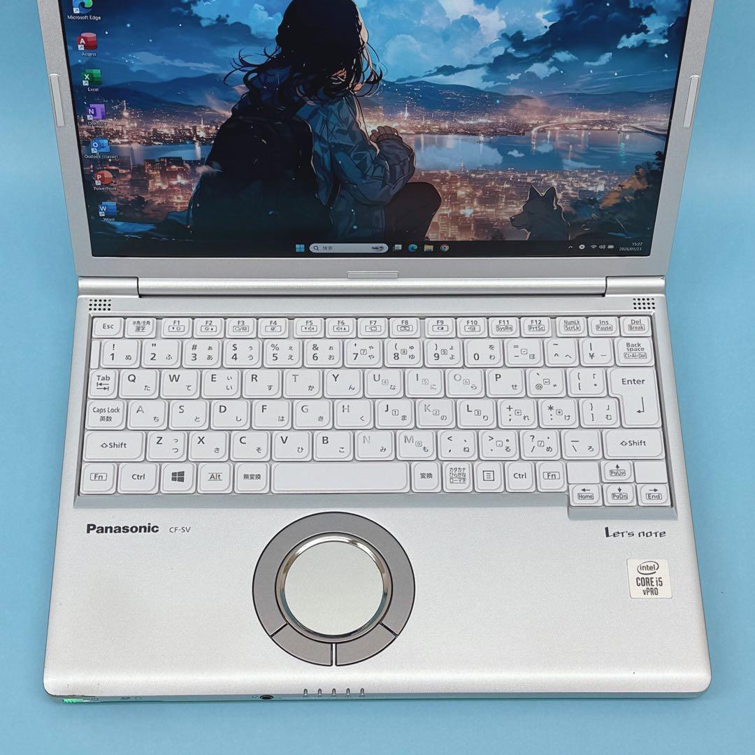 034 レッツノートCF-SV9 i5 第10世代 8GB office2024