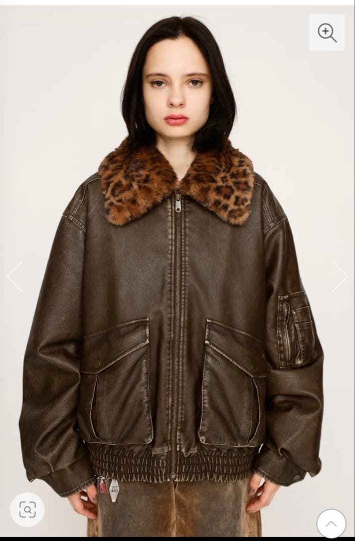 WASHED PUFFER ブルゾン