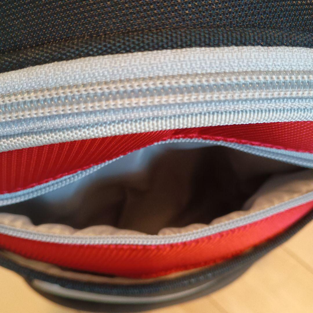 Nike ゴルフ キャディバッグ 黒/赤 4分割 8.5型