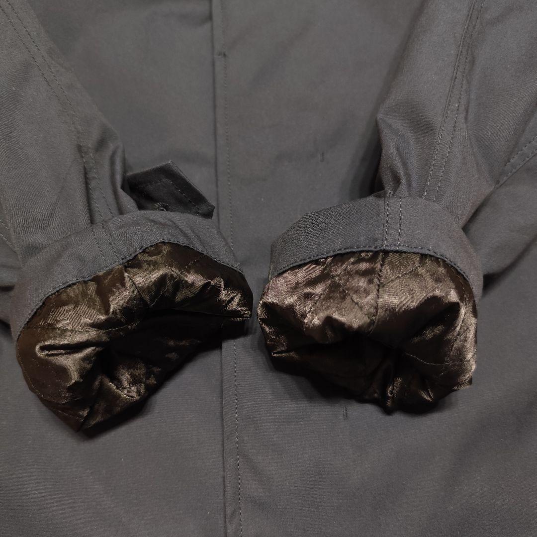 て*ん様 美品！ノースフェイス パープルレーベル ステンカラーコート ネイビー