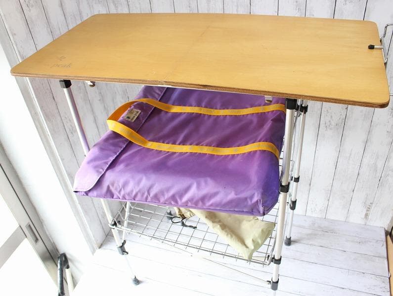 廃盤 スノーピーク フィールドキッチンテーブル マルチスタンド付き