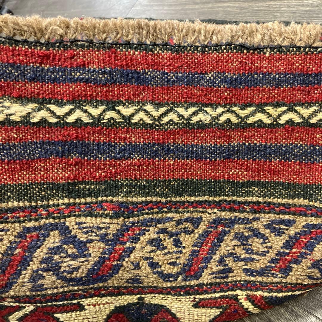 ヴィンテージ トライバルラグスマック手織りキリムアフガニスタン89x140cm