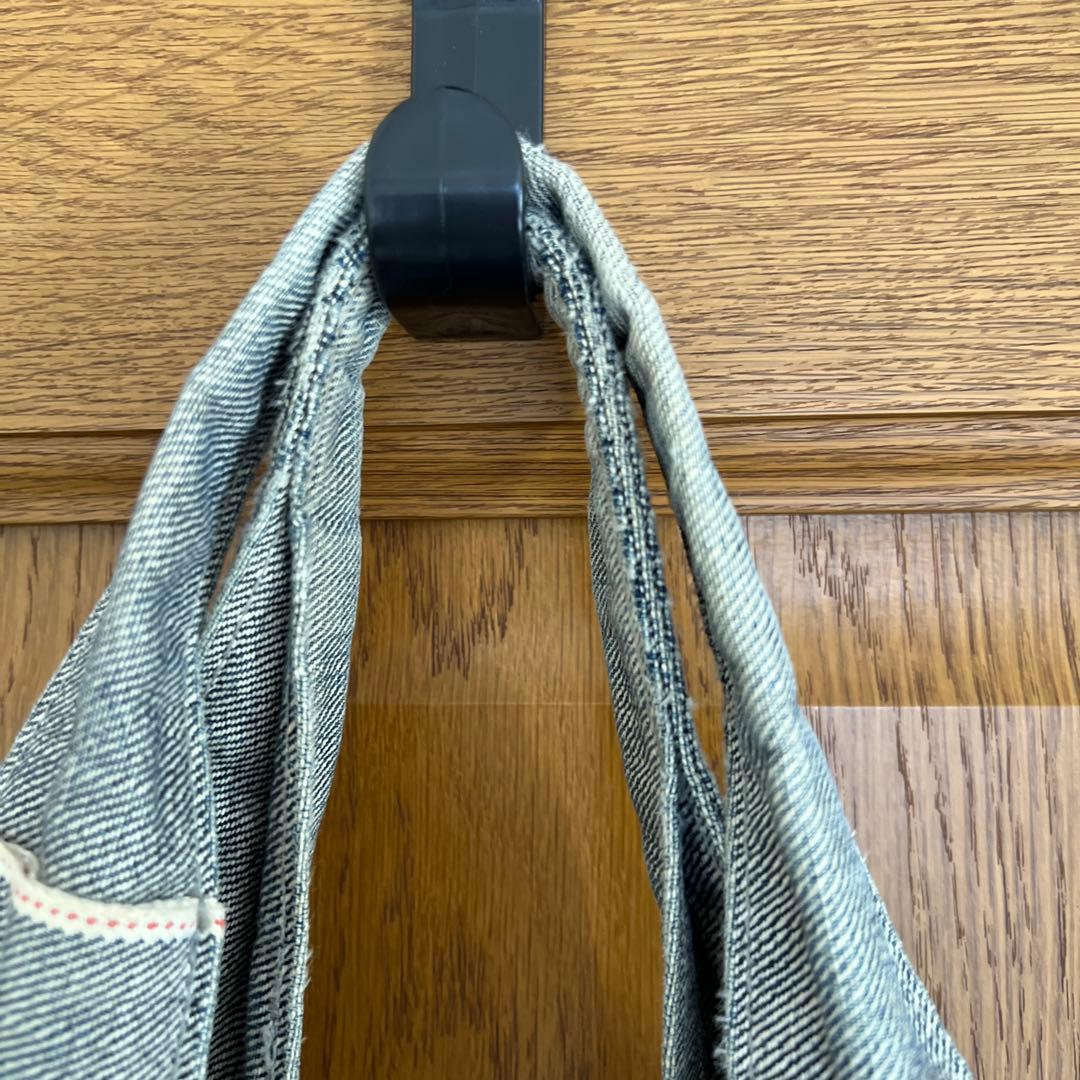 EVISU トートバッグ ショルダー 2WAY ロゴ入り